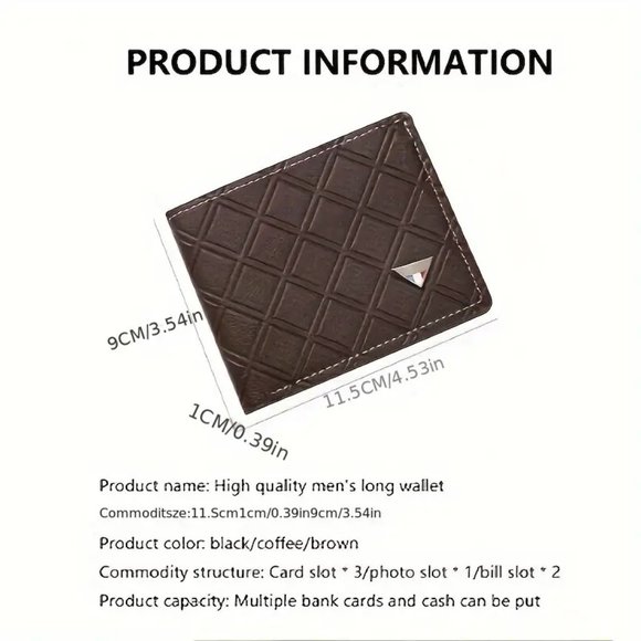 Bi-Fold Billfold - Mens - Picture 2 of 3